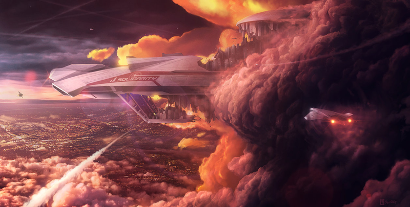 Illustration for article titled Hunger Games concept art shows why it is good to take chances